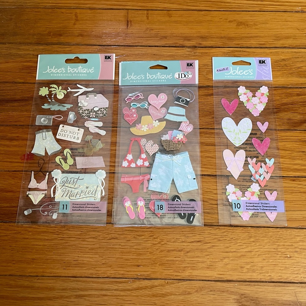 Jolee’s Honeymoon Stickers